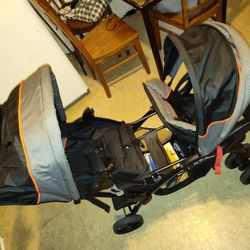 Sit N' Stand Double Stroller