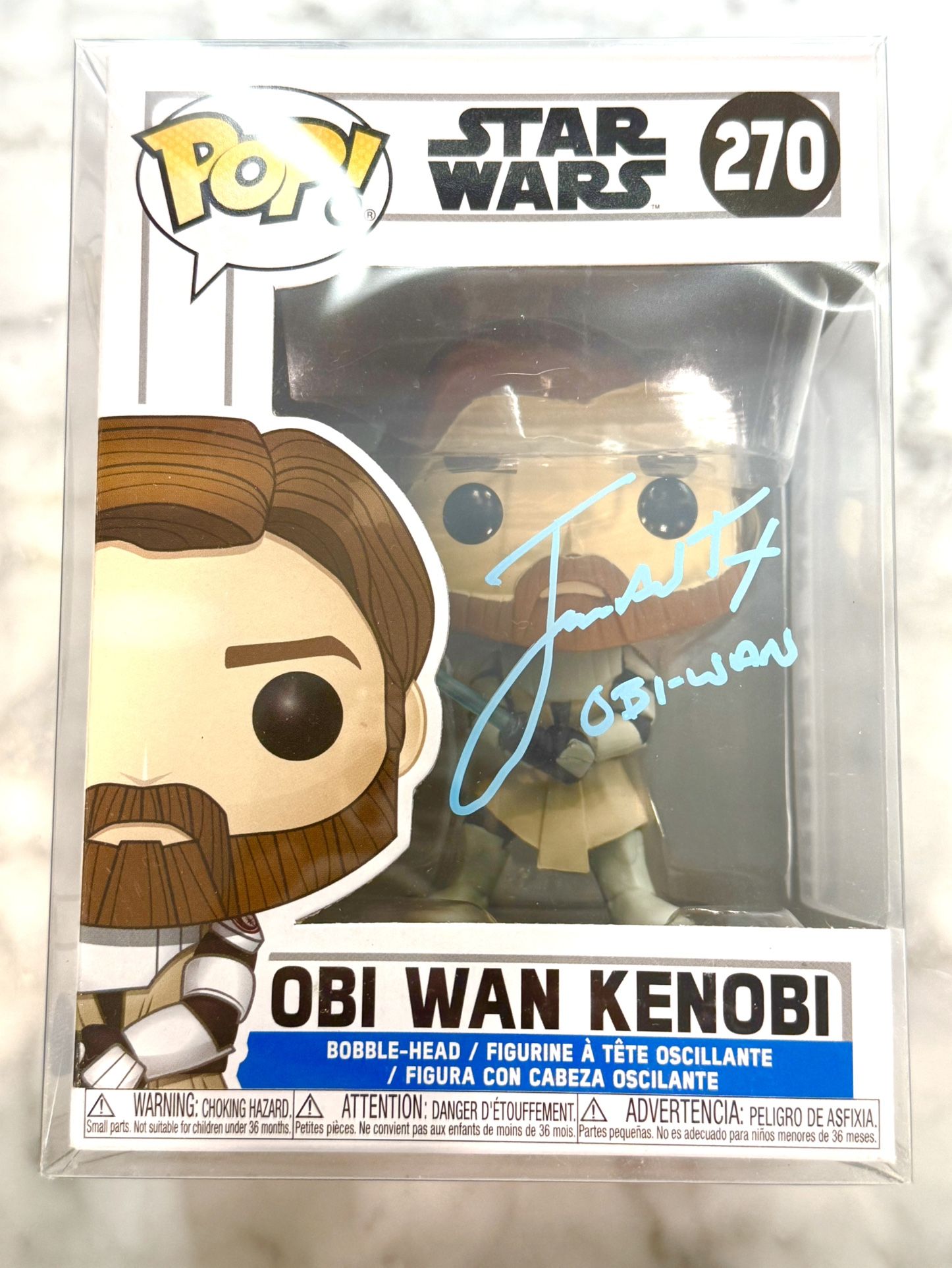 Signed Obi-Wan Funko POP