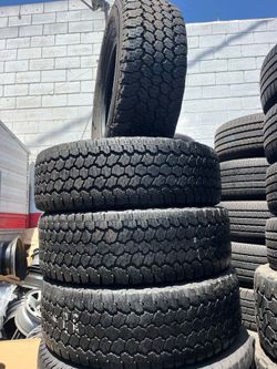 Vendo llantas usadas 265/70/R17 marca GOODYEAR