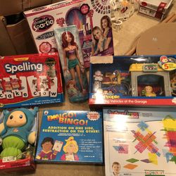 New Toys (never opened) 