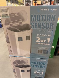 Ninestars Motion Sensor Trash Can 18.5 Gal