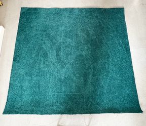 6’ x 6’ TEAL GREEN CARPET RUG for events, promo trade show booths, parties, red carpet, photo shoot, step and repeat