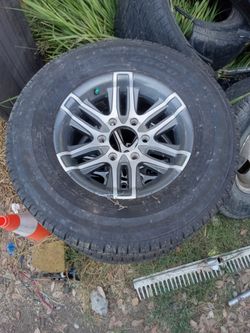 4  Brand New ST225/75R15 Good Year trailor tires with rims