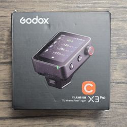 Brand new Godox X3 Pro trigger for Canon
