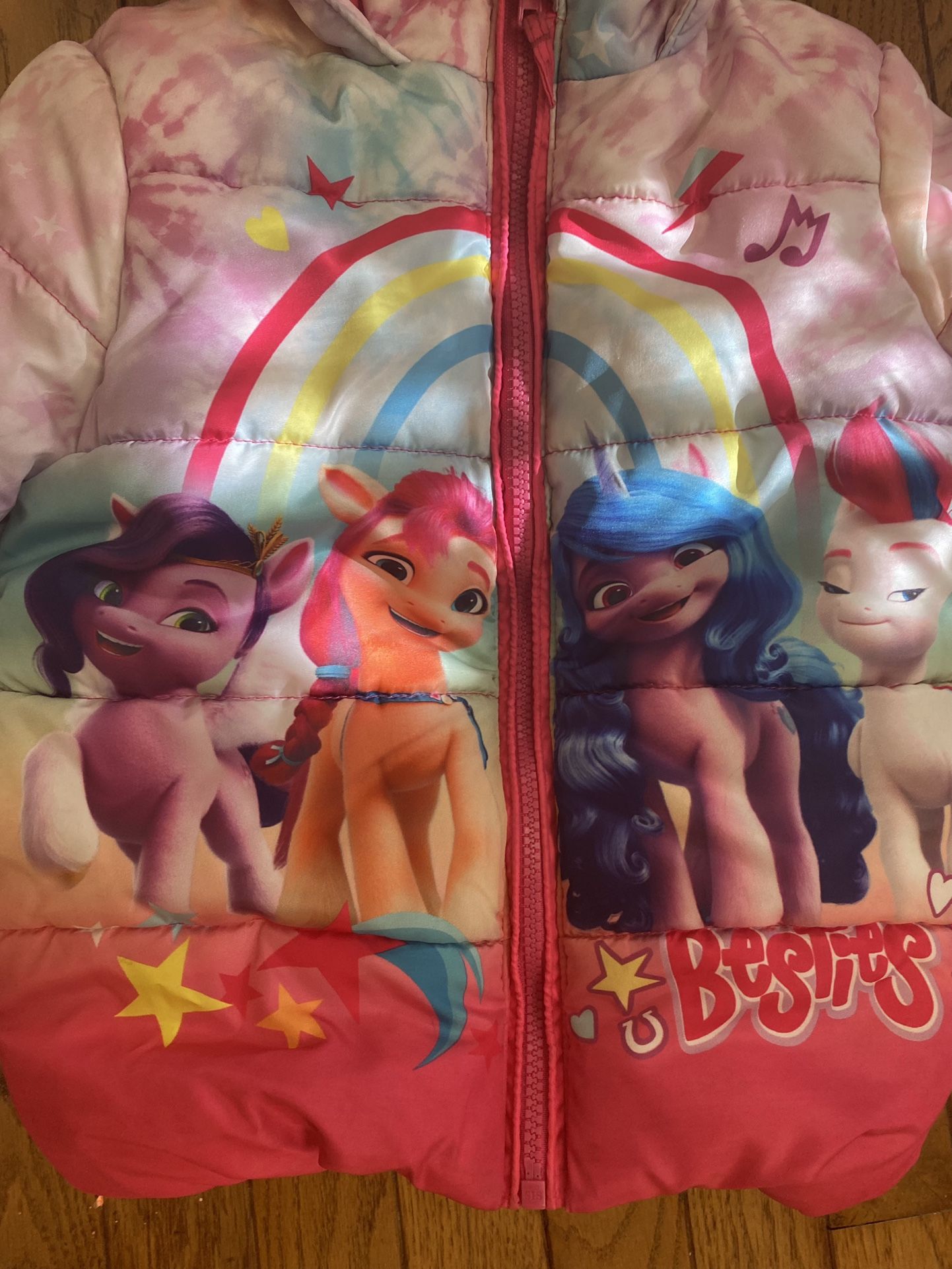Girls My Little Pony Winter Coat Size 6