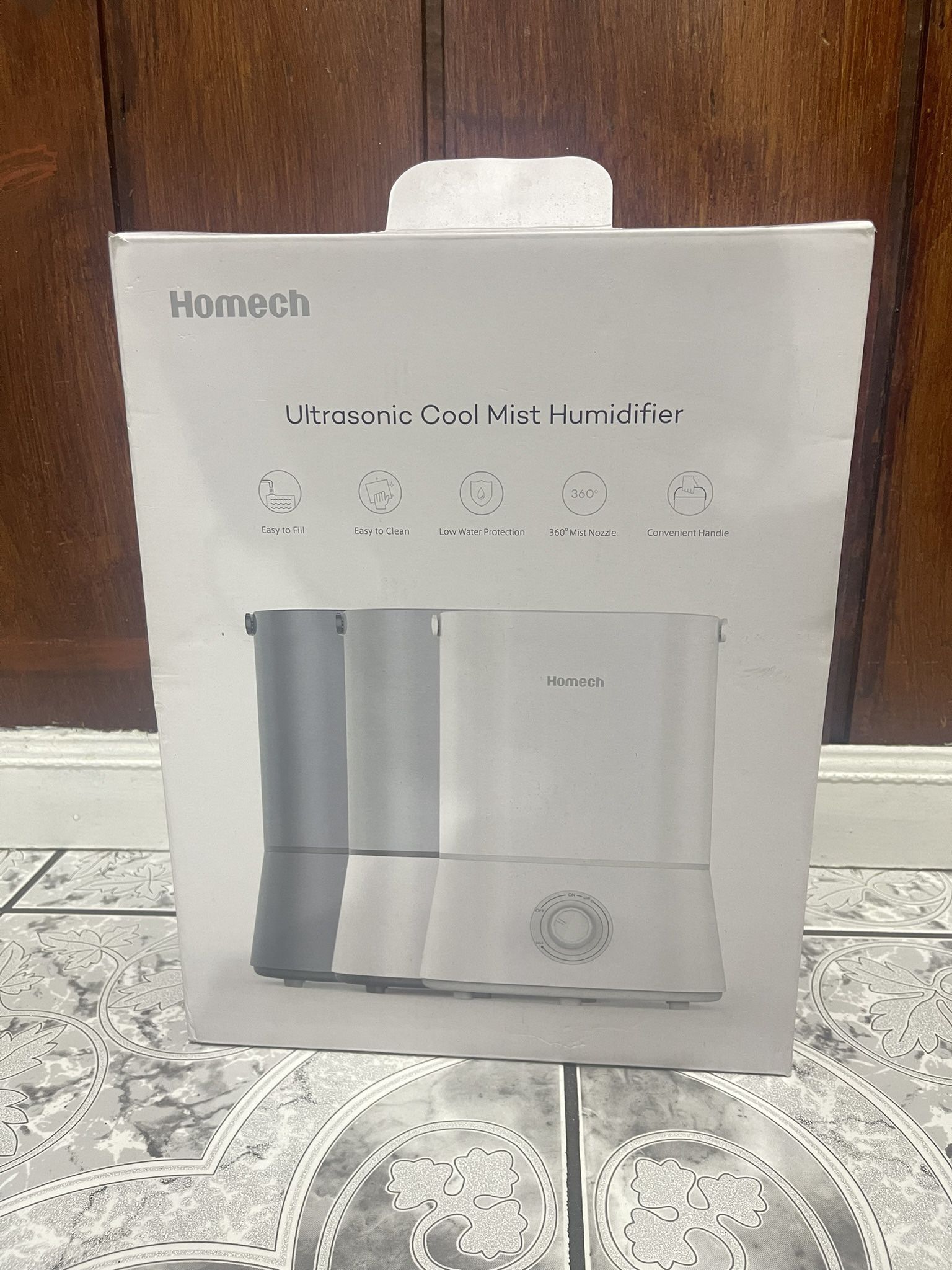 homech ultrasonic cool mist humidifier 