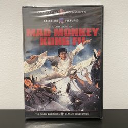 Mad Monkey Kung Fu DVD NEW SEALED Martial Arts Liu Chia Liang English 2003