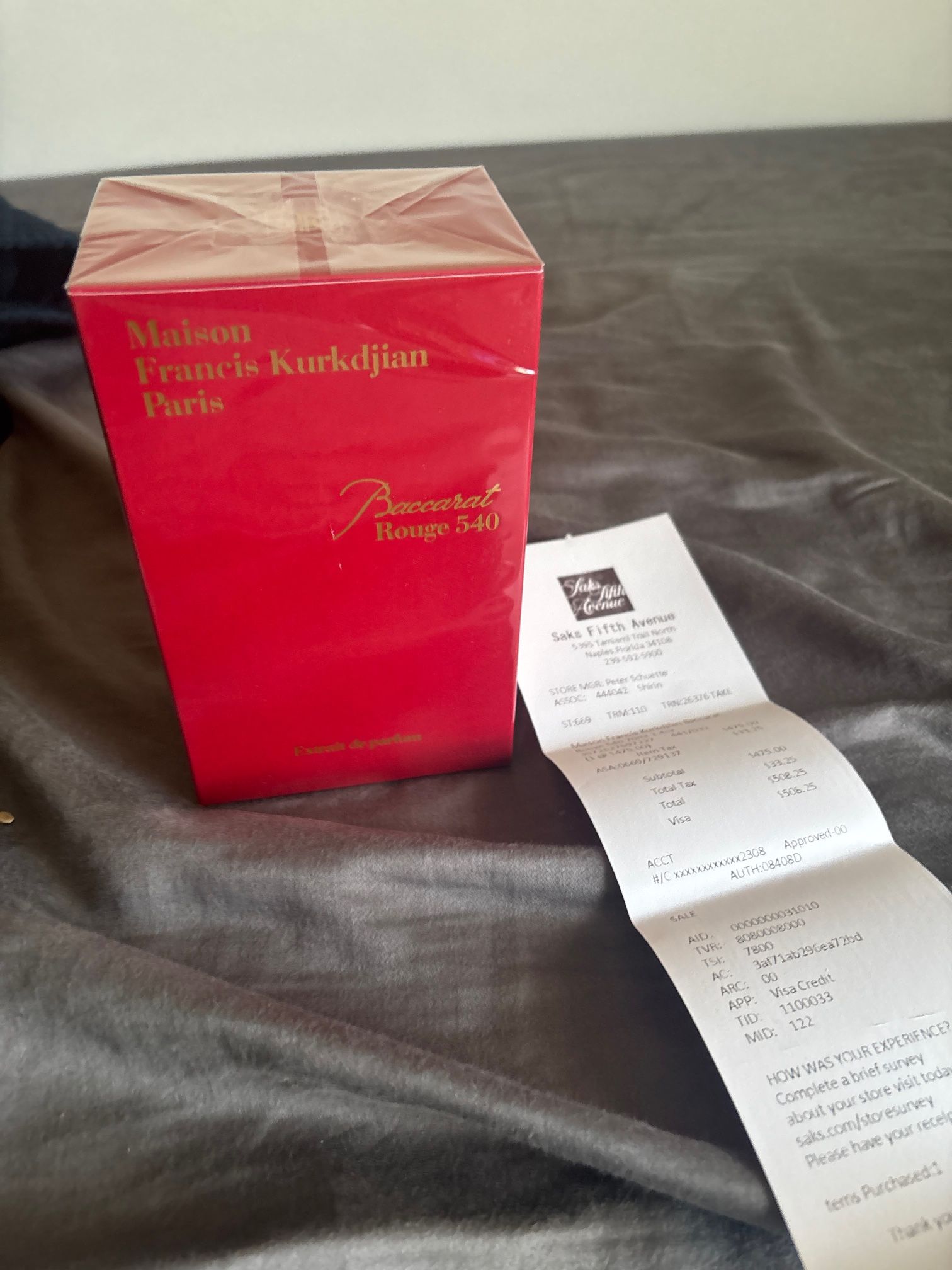 Baccarat Rouge 540