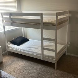 Bunk bed, white, Twin - Ikea