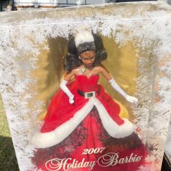 2007 Barbie Collectible Holiday Edition 