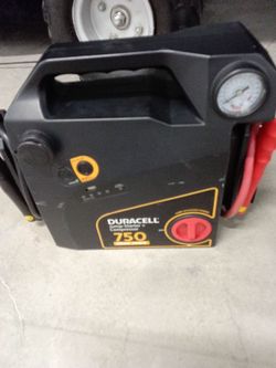 Duracell jump starter + compressor