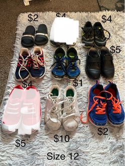Size 12 Boys Shoes