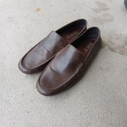 Børn Brown Leather Loafers
