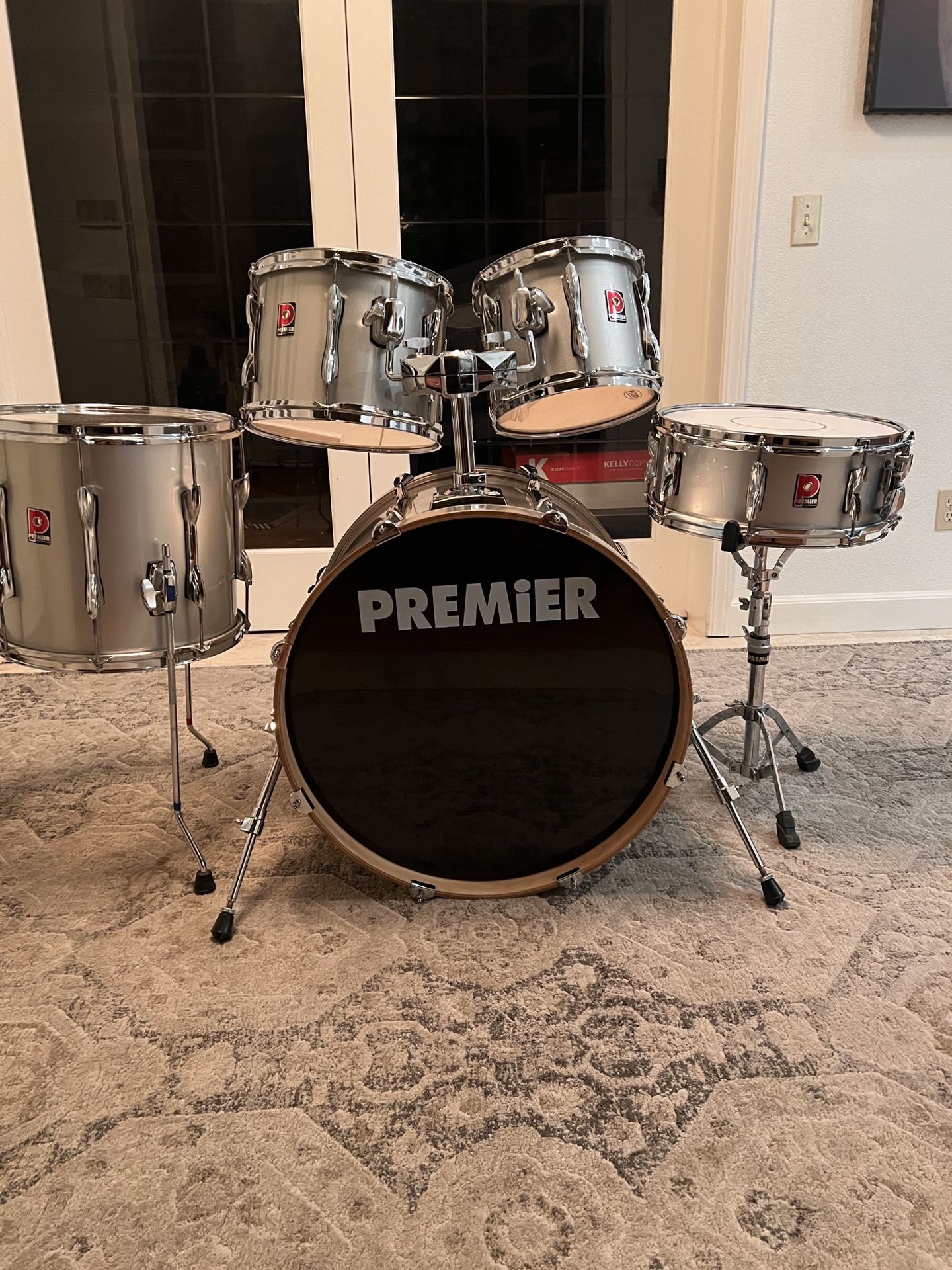 Premier  Cambria 5 Piece drum set 