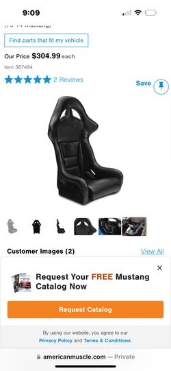 Mustang 94-04 Bucket Seats From Scats