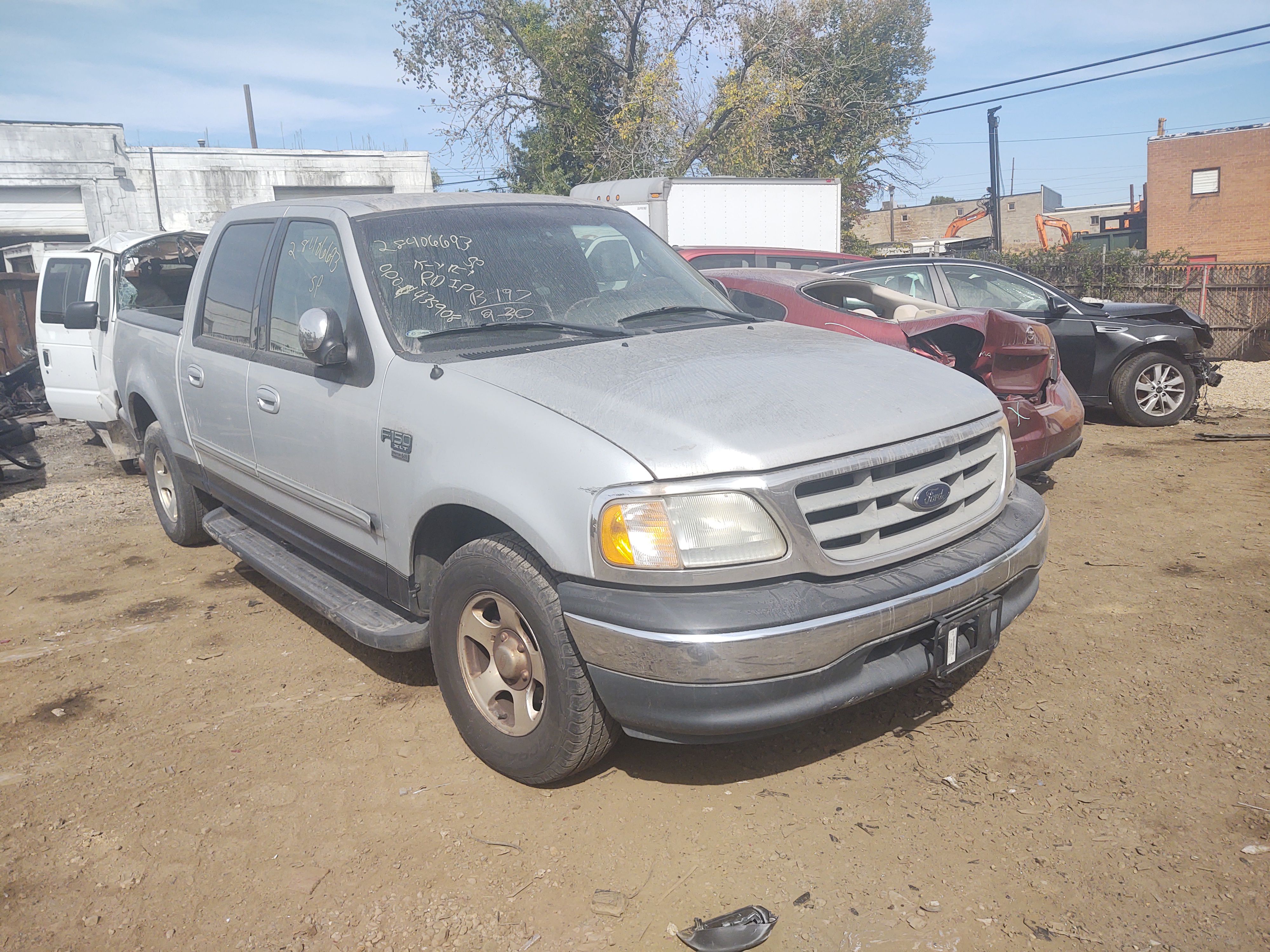 2001 Ford F150 in for parts, located in MD, cash only you pull, Catalytic Converters are sold already .