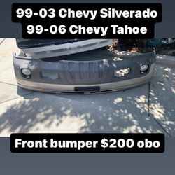 99-06 Chevy Silverado Tahoe Front Bumper 