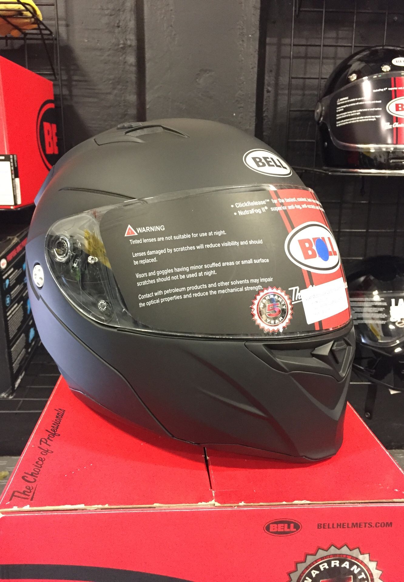 Bell Revolver Evo Rally Matte Black Helmet