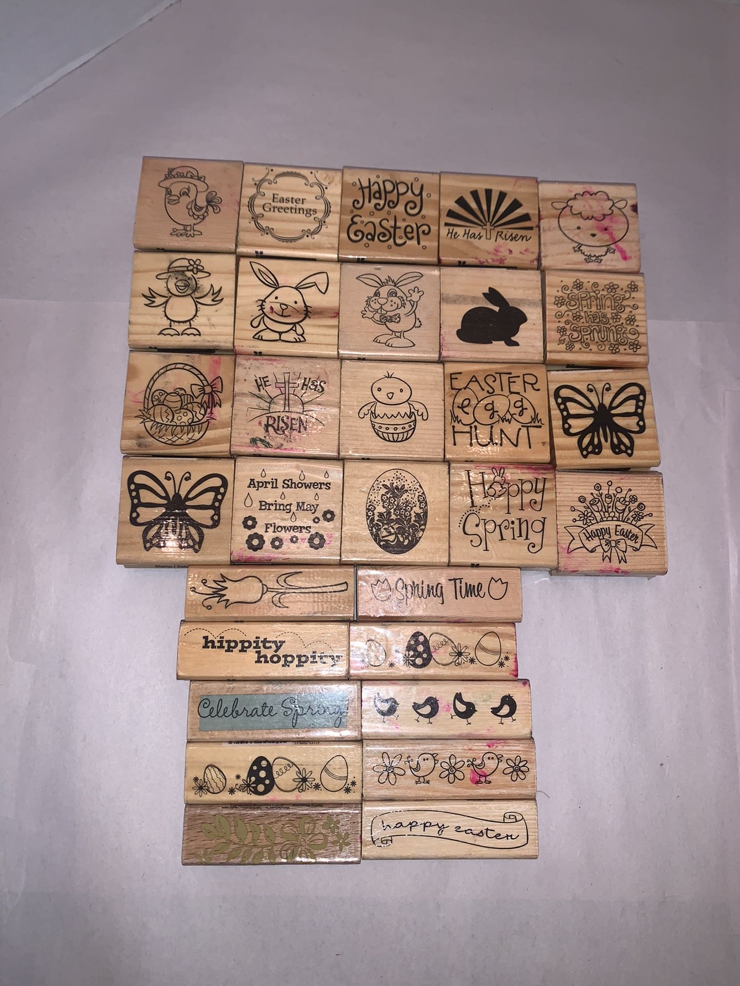 Set Of 66 Easter Eggs Spring Butterflies Stamps Studio G Craft Smart Michael’s Hobby Lobby Crafts Art Teacher Daycare Preschool Elementary School