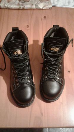 SHOES FOR CREWS PRO STEEL TOE WORK BOOTS 10