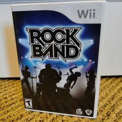 Nintendo Wii Rock Band Game 