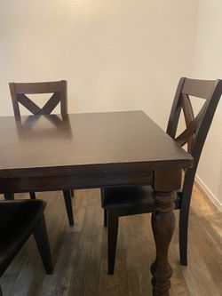 Dinning Room Tables and 4 Chairs
