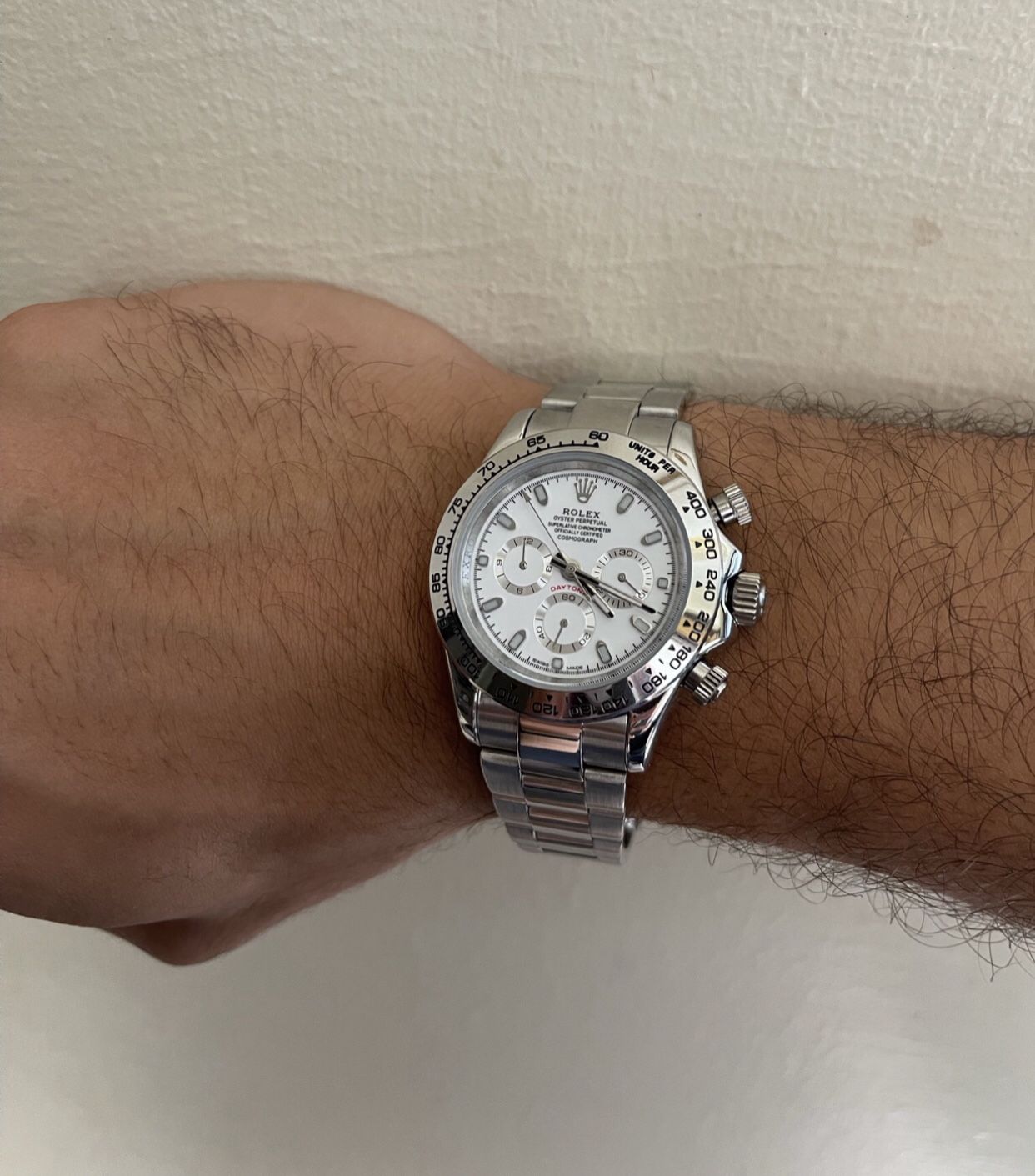 White Daytona Watch
