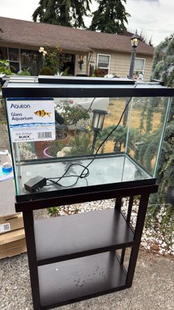Glass aquarium