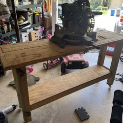 Miter Saw Work Table Combo