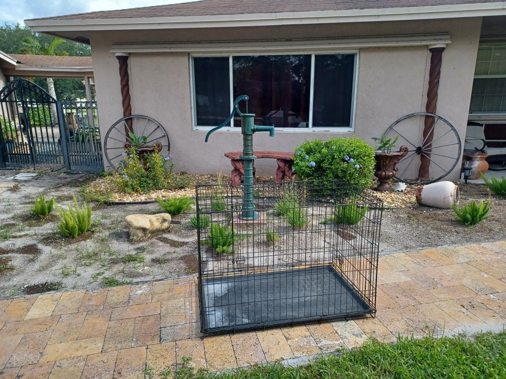 Large Dog Crate With 2 Doors In Loxahatchee Fl.