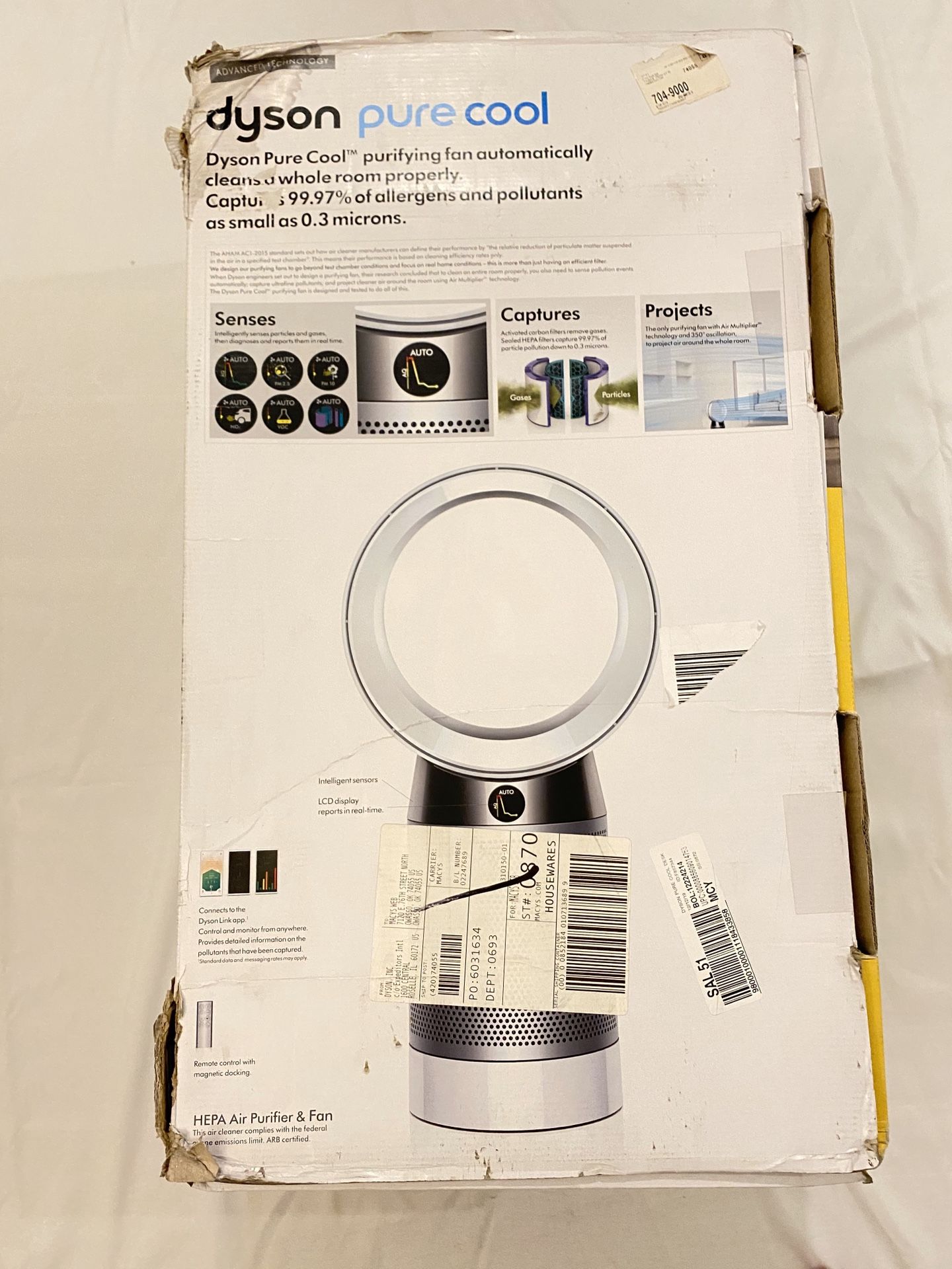 Dyson Pure Cool Air Purifying Fan NEW