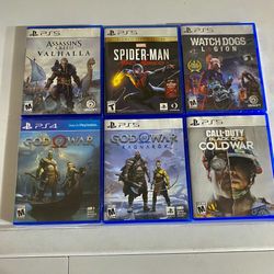 Ps5 And Ps4 Games 