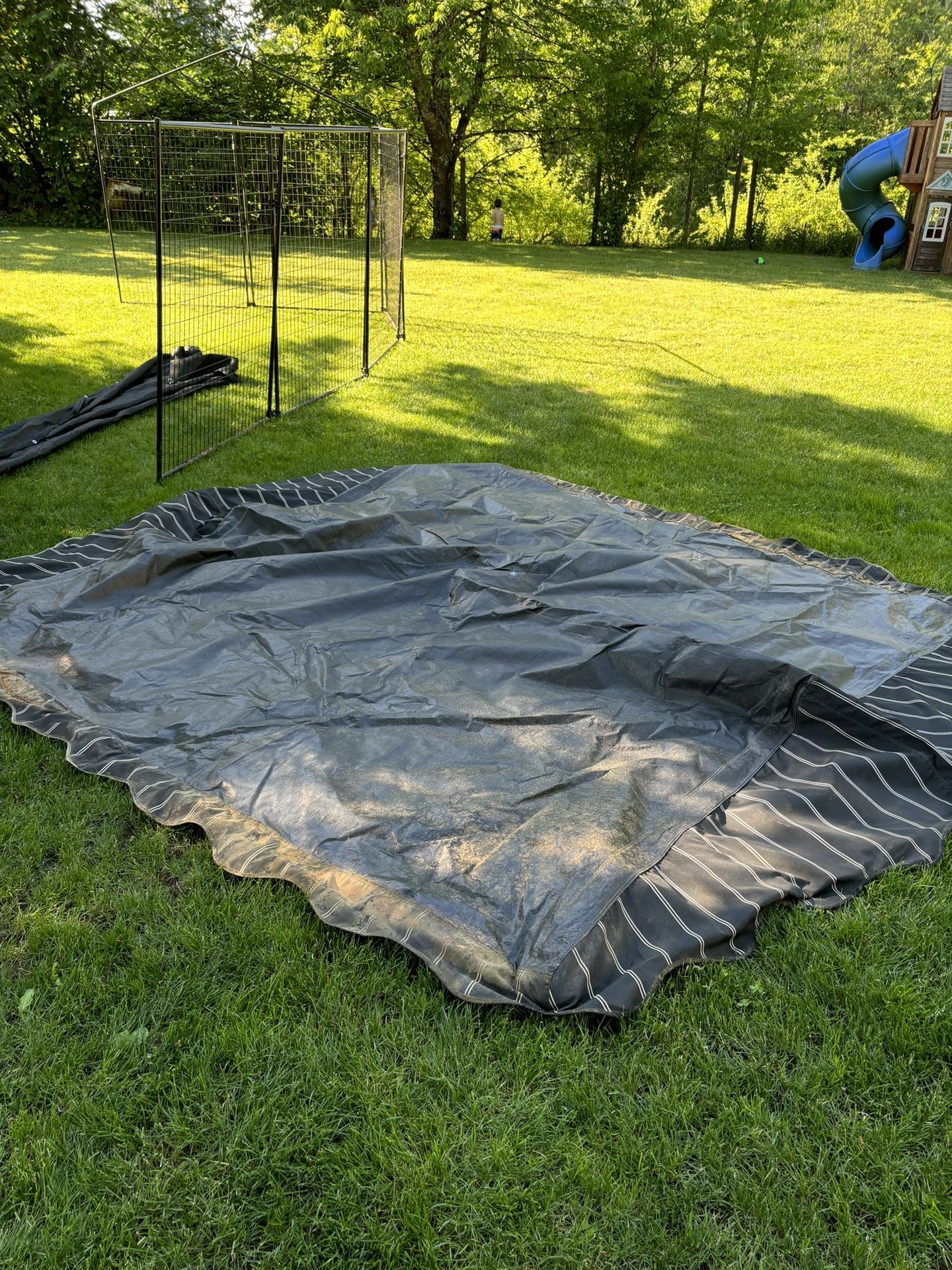 Dog Kennel Cover 10x10