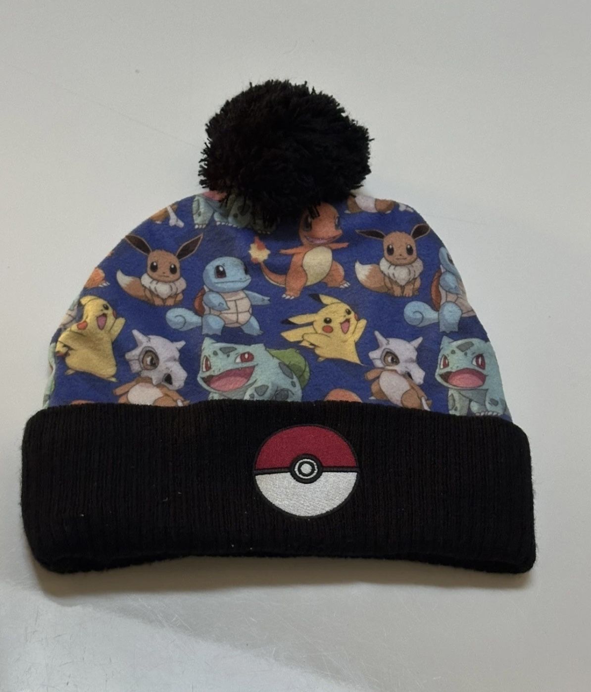 ☀️POKÉMON BEANIE WINTER Hat  # Pikachu Youth Kids 6-8 Years