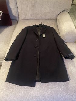 Turnbury Black Mens Coat L