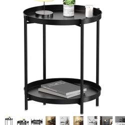 Round Metal. Table 