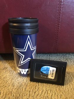 Dallas Cowboys cup money clip/card holder