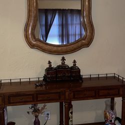 Mirror And Table 