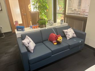 Blue Sofa Couch
