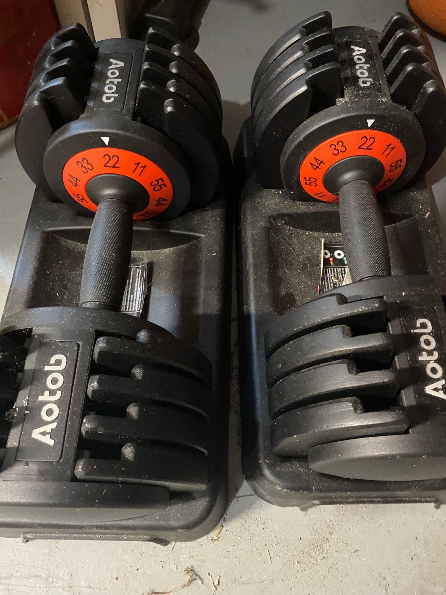 Adjustable weights