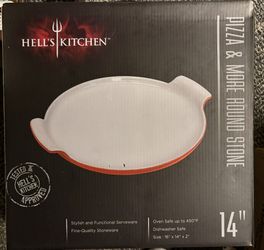 Hell's Kitchen 14-inch Round Pizza Stone