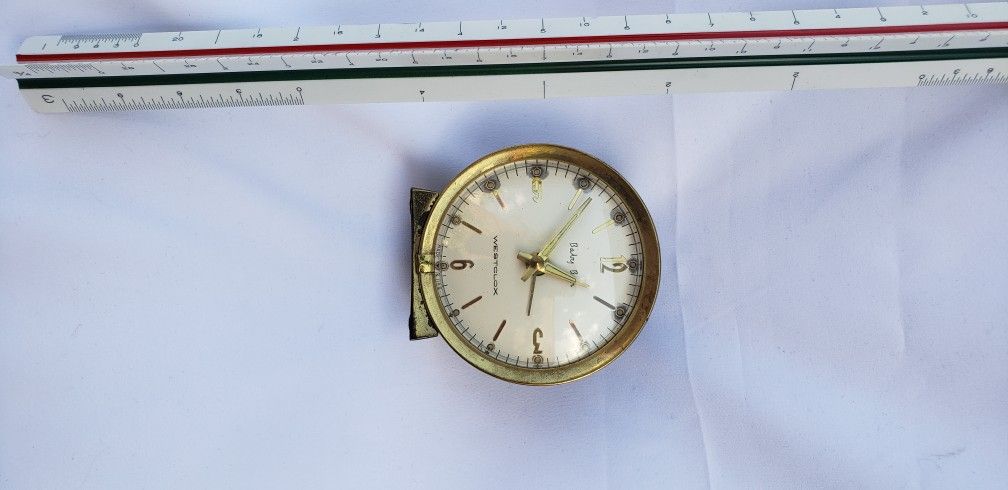 BIG BEN Wind Up "Forever" ALARM CLOCK