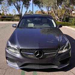 MERCEDES BENZ E CLASS 2014 AMG PACKAGE GAS SAVER CAR PLAY CLEAN TITTLE