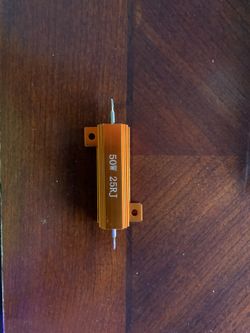 50w 25 ohm wire wound resistor for Ring doorbell