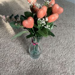 Heart flowers