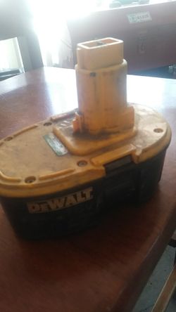 Dewalt 18volt battery