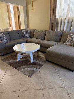 Brand new sectional and chair
