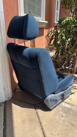 Classic Blue Cloth Car Seats