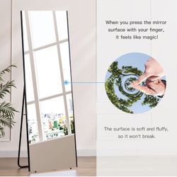 Brisafe 71”x40” Full Length Nano Glassless Mirror