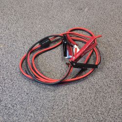 12 Foot 6 Gauge Jumper Cables Like New Condition